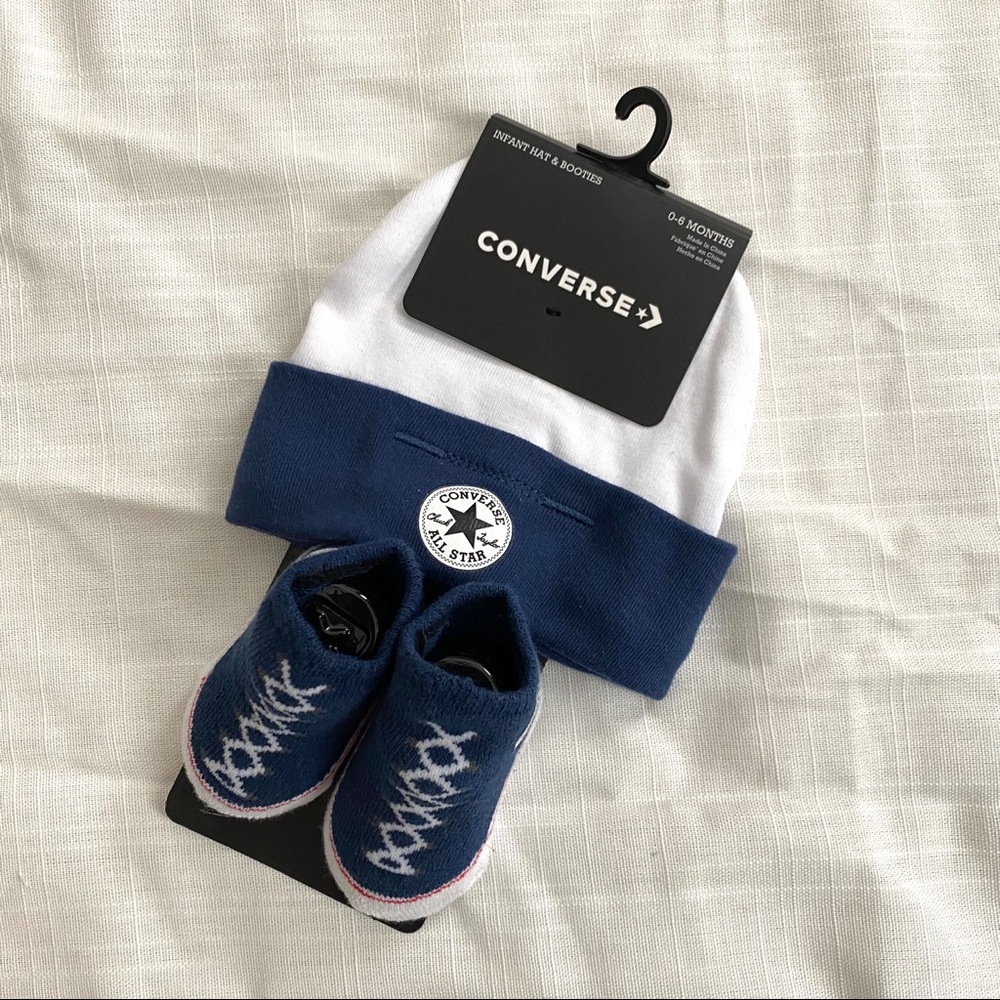 3 for $15!!🔥 NWT CONVERSE HAT and SHOE SOCKS 0-6M